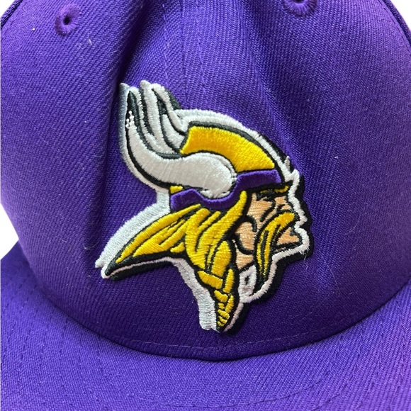 New Era 9Fifty Classic Snapback Minnesota Vikings NFL Purple Men's Hat - Picture 2 of 8